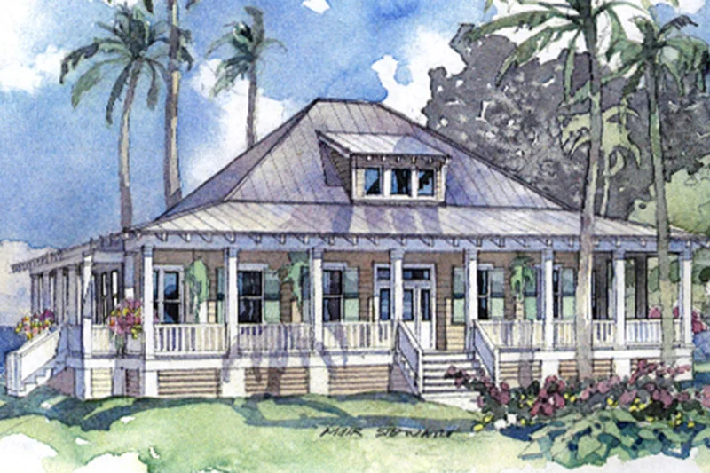 View of Shoreside Homestead House Plan | Southern Living House Plans